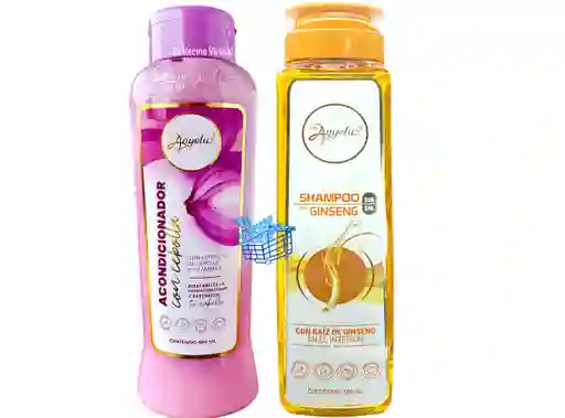 Acondicionador De Cebolla Y Shampoo Con Ginseng Anyeluz