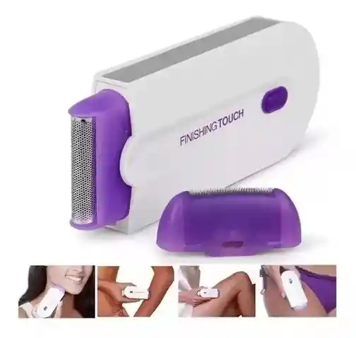 Depiladora Recargable Yes Finishing Touch Para Mujer Morada