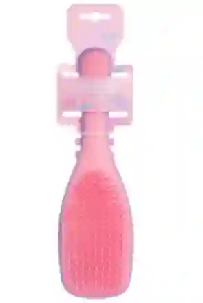 Cepillo Peine Desenredante Anti Frizz Color Rosado De Trendy