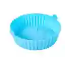 Molde En Silicona Para Airfryer Azul