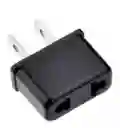 Adaptador De Corriente Redondo A Plano (europeo)