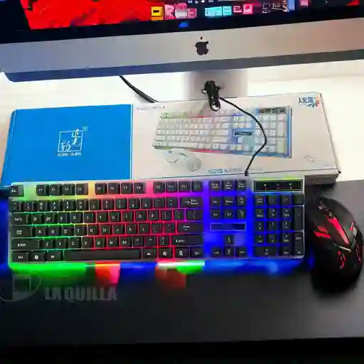Combo Gamer | Teclado + Mouse Alámbrico Rgb
