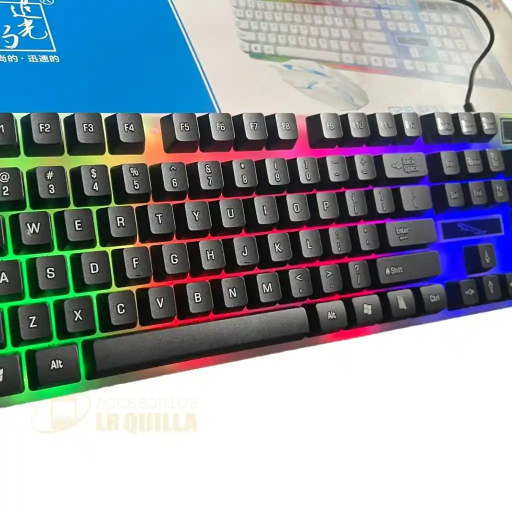 Combo Gamer | Teclado + Mouse Alámbrico Rgb