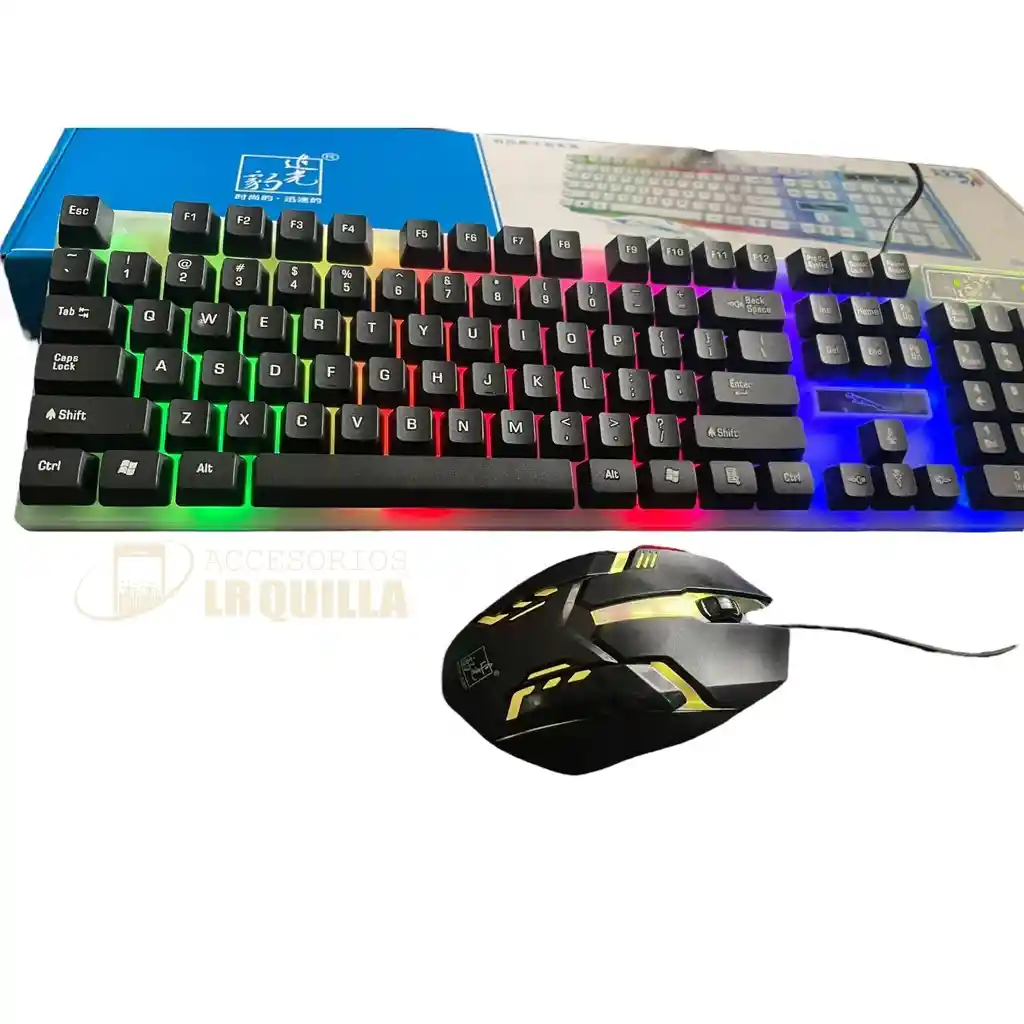 Combo Gamer | Teclado + Mouse Alámbrico Rgb