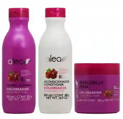 Alea - Shanpoo Coloreados X 500ml / Mascarilla Coloreados X 400 Ml / Acondicionador Coloreados $ 42000 C/u