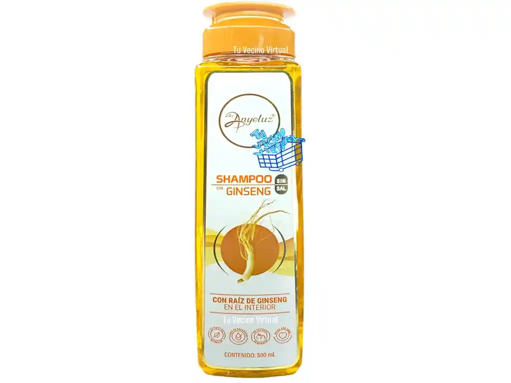 Shampoo Con Ginseng Anyeluz