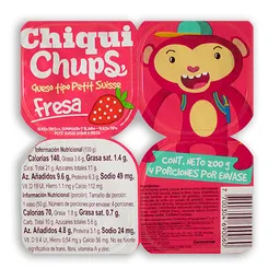 Chiqui Chups Petit Fresa