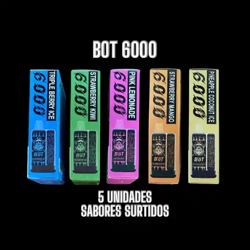 Promo Vap Bot 6000 X5