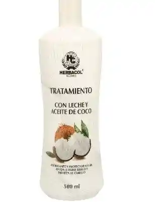 Herbacol Tratamiento Con Aceite Y Leche De Coco X 500 Ml