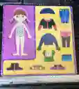 Rompecabezas Madera Niña Cuerpo Humano Vestir Juego Didactico