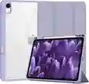 Estuche Para Ipad Air De 4ta Y 5ta Gen Con Soporte Para Lápiz Morado
