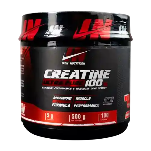 Creatina Ultra Pure 100 Servicios 5 Gramos Por Servicio Monohidratada