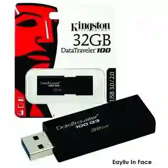 Memoria Usb 3.0 32gb Kingston Datatraveler® Dt100g3/32gb