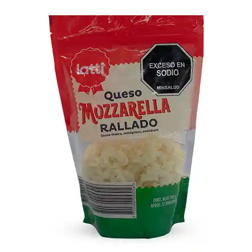 Latti Queso Mozzarella Rallado