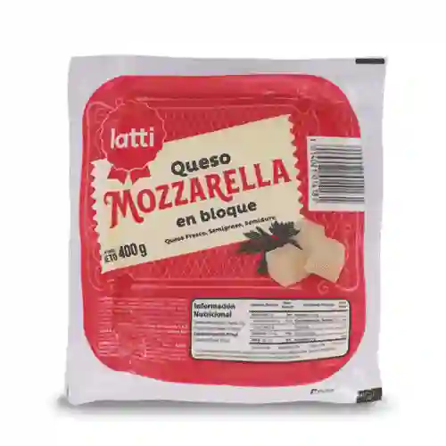 Latti Queso Mozzarella En Bloque