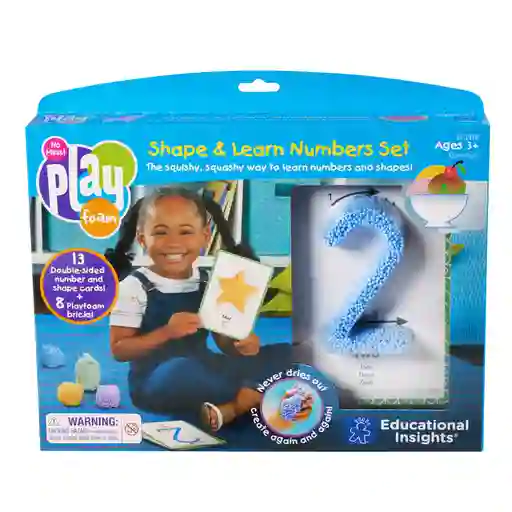 Set Para Moldear Y Aprender Los Números - Playfoam