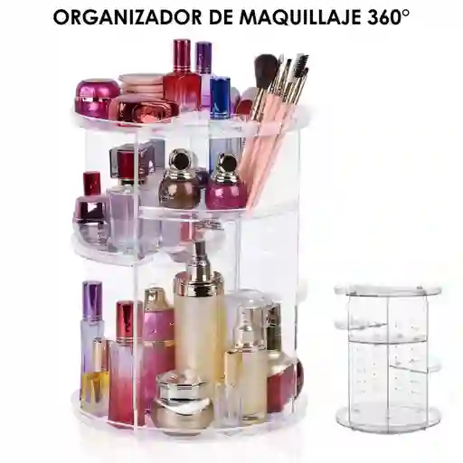 Organizador Giratorio De Maquillaje (360°)
