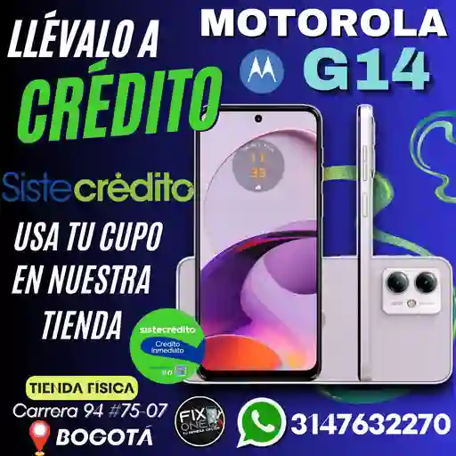 Motorola G14 Morado