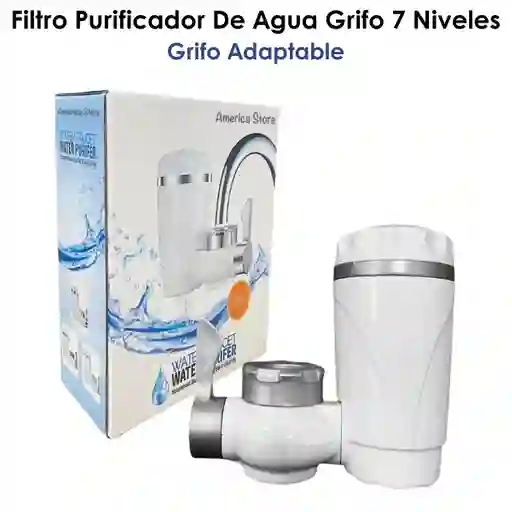 Filtro Purificador De Agua Grifo 7 Niveles (grifo Adaptable)
