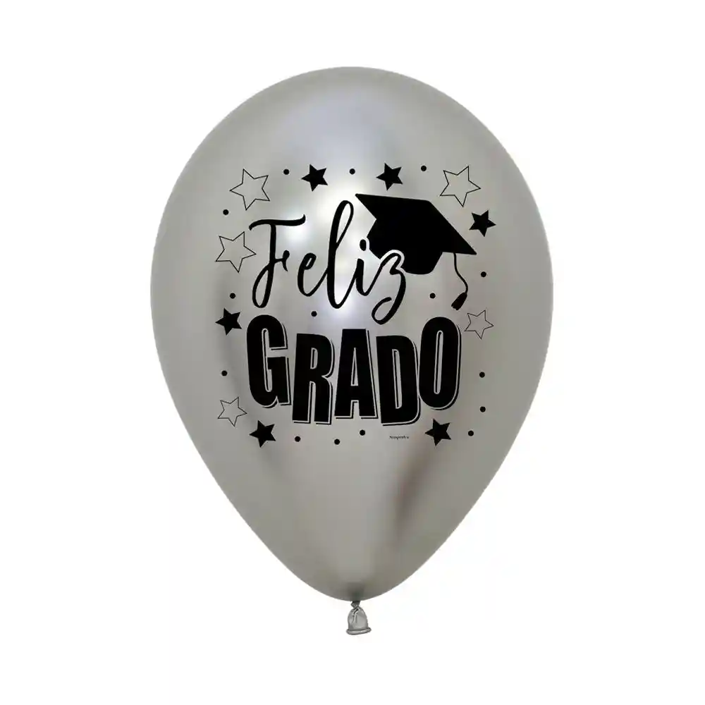 Globo Grado Plateado