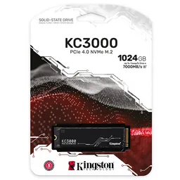 Unidad Sólida M.2 Kingston Kc3000 1024gb 7.000/6.000mb/s (dram 1gb)