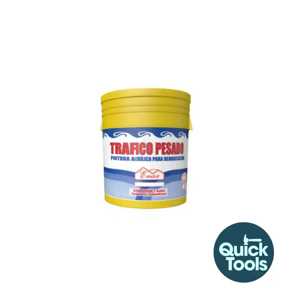 Esmalte Galon Amarillo Trafico Pesado Enar