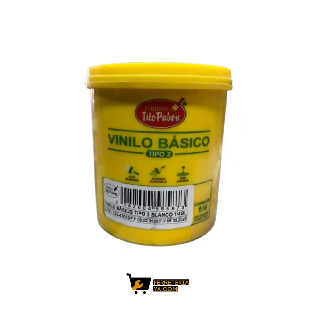 Vinilo Tipo 2 1/4 Tito Pabon Basico