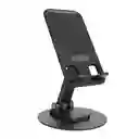 Soporte Universal Plegable Rotación 360° Portable Android Apple Negro