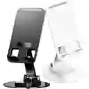 Soporte Universal Plegable Rotación 360° Portable Android Apple Blanco