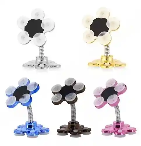 Soporte Para Celular De Chupitos Rosado