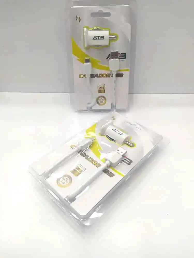 Cargador Para Carro C01 Tc Atb