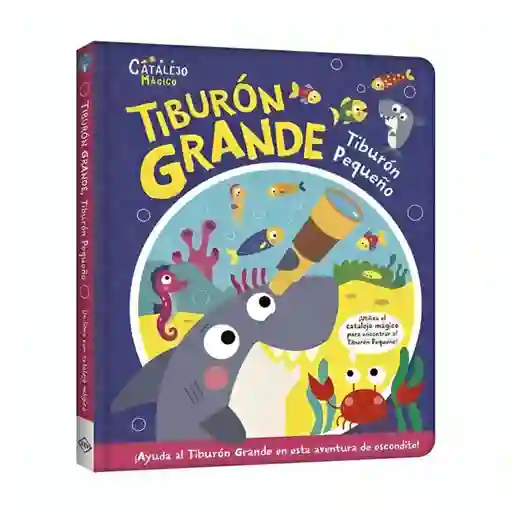 Libro Interactivo El Gran Tiburón Busca Y Encuentra Niños