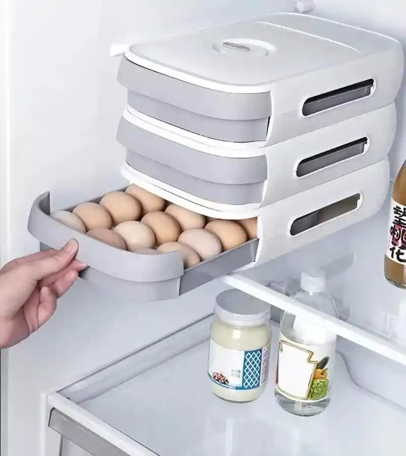 Caja De Almacenamiento De Huevos Frescos Organizador X12