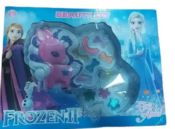 Juego De Maquillaje Para Niña Frozen De Disney