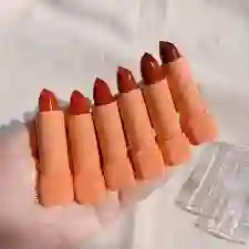 Labial En Barra Matte Lipstick Honey Peach Lipstick Romantic Beauty Ref 341