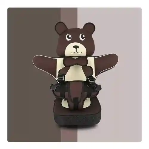 Silla De Seguridad Carro Para Bebés Y Niños Diseño Oso