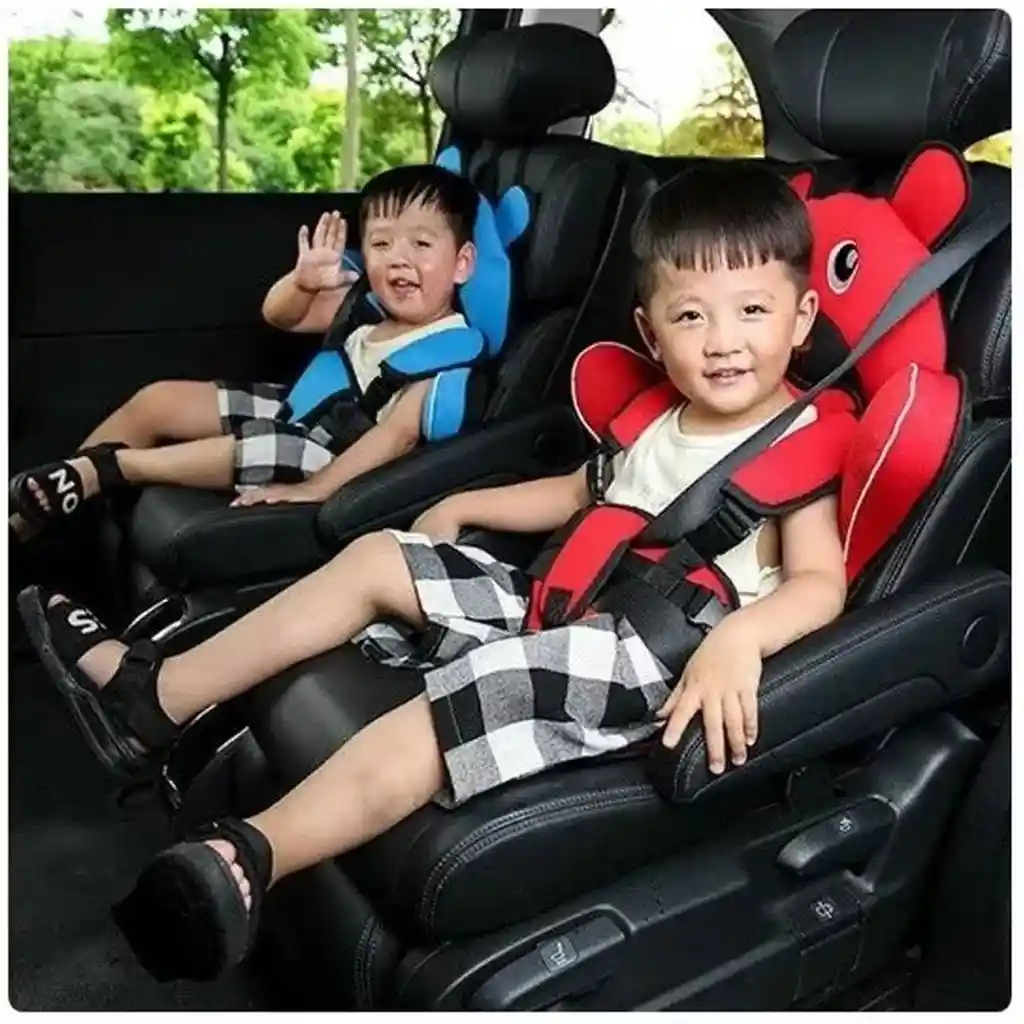 Silla De Seguridad Carro Para Bebés Y Niños Diseño Oso