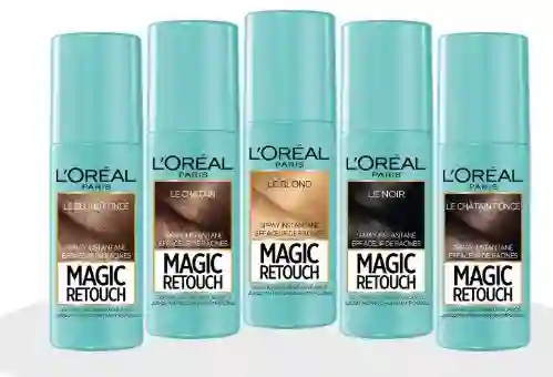 Loreal Magic Retouch Cubre Canas (castaño Oscuro, Rubio Oscuro, Castaño Claro, Negro Preto, Rubio Claro, Marron, Rojo Vermelho)