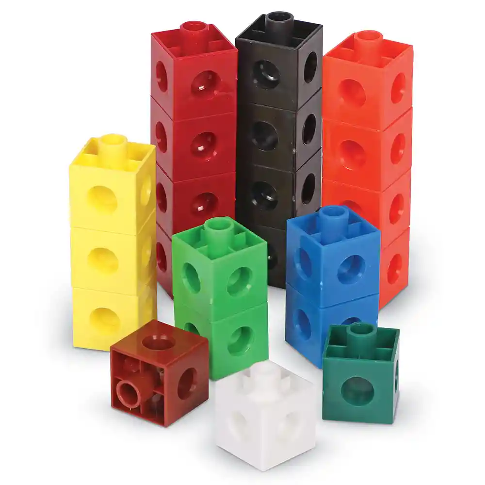 Set De 100 Cubos Encajables