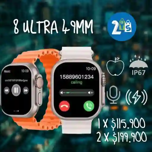 Reloj Inteligente Serie 8 Ultra