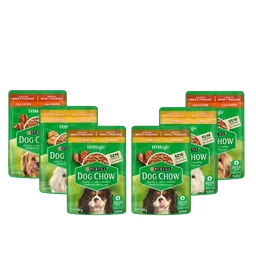 Dog Chow Pouch Promo Pack - Pack 6 Und