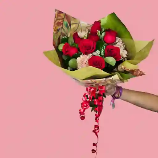 Bouquet De Rosas Rojas