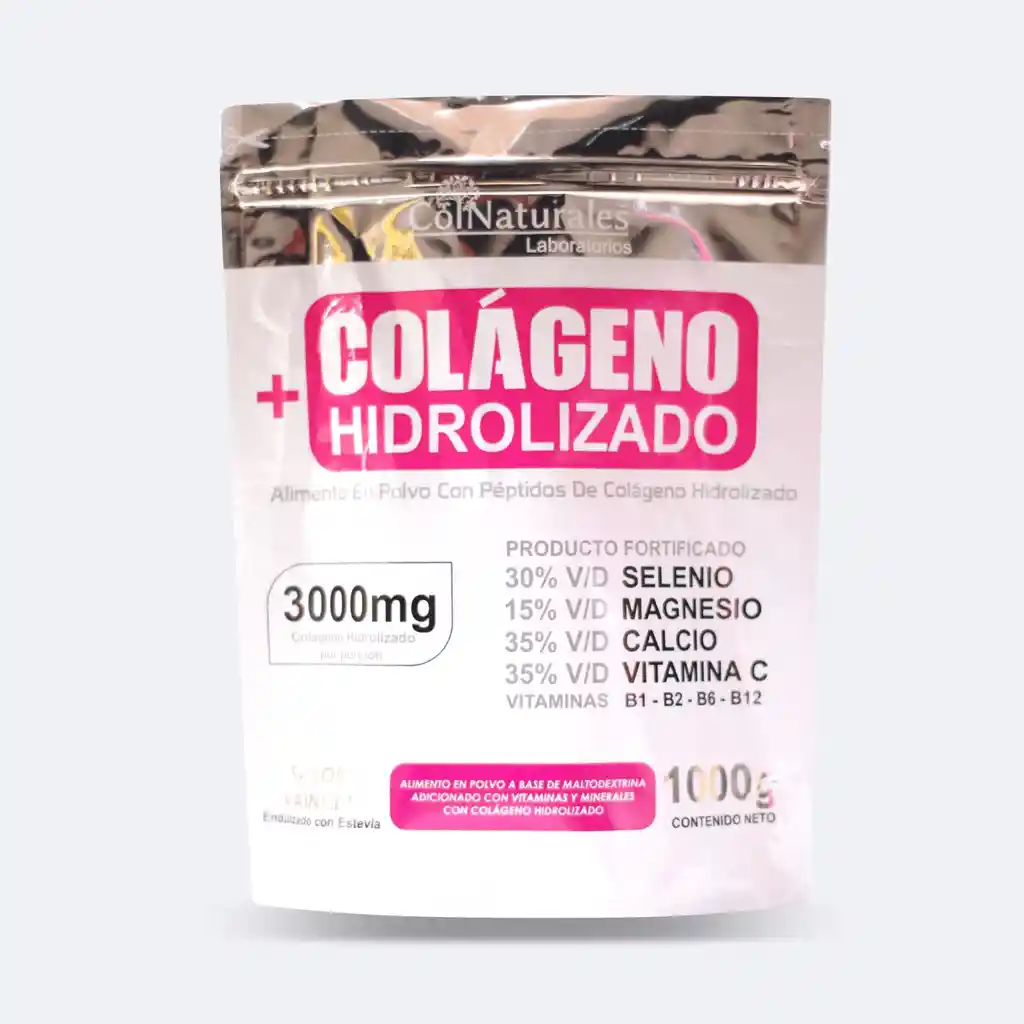 Colageno Hidrolizado 3000mg Sabor Vainilla