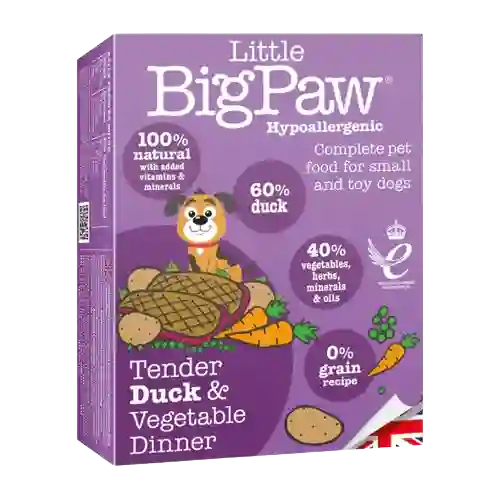 Little Big Paw Dog Tender Duck Vegetables 150 Gr