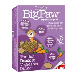Little Big Paw Dog Tender Duck Vegetables 150 Gr
