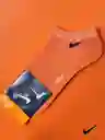 Medias Talonera Deportiva Única Talla, Estirable Calcetín Nike Color Naranja