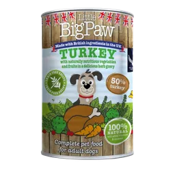 Little Big Paw Dog Turkey Cranberries Brocoli 390 Gr