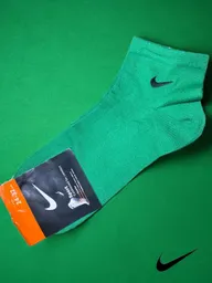 Media Tobillera Deportivas Única Talla, Estirable, Calcetín Nike Color Verde