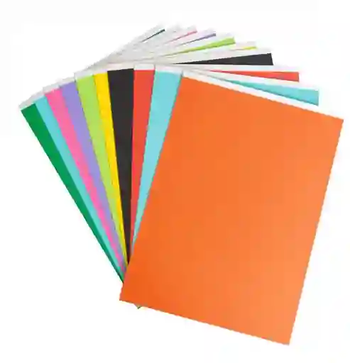 Cartón Paja De Colores 1/8 X Und