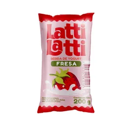 Latti Bebida Pequeña Láctea Sabor Fresa